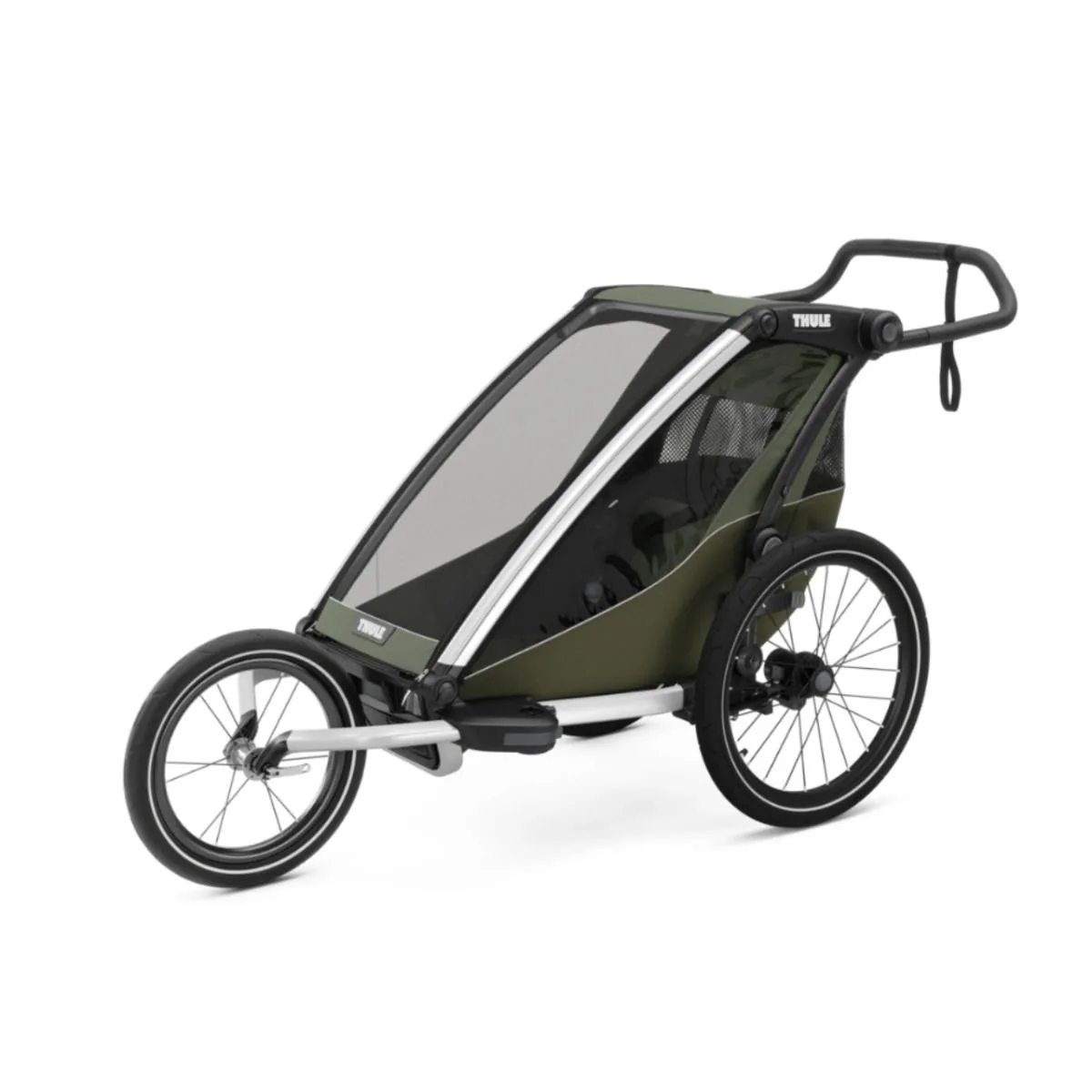 Carucior Thule Chariot Lite single, verde 1 loc - imagine 4