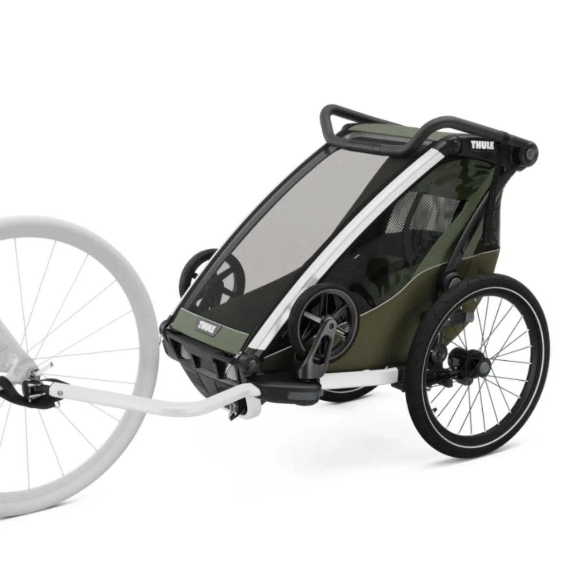 Carucior Thule Chariot Lite single, verde 1 loc - imagine 5