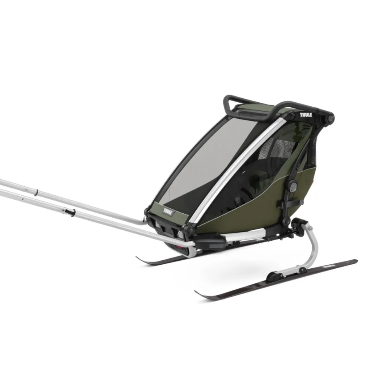 Carucior Thule Chariot Lite single, verde 1 loc - imagine 7