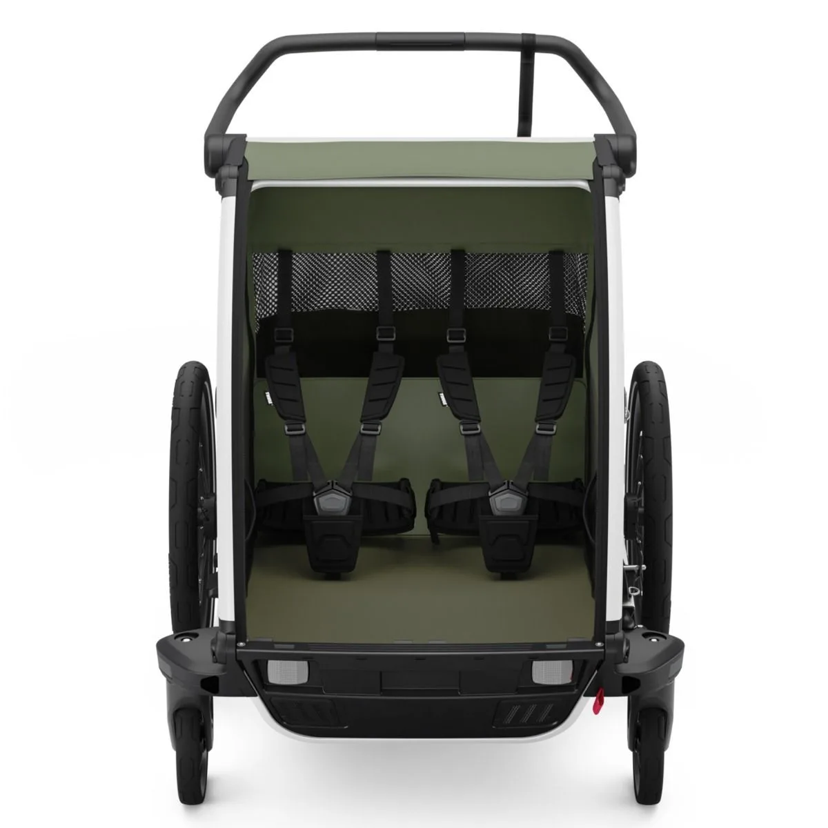 Carucior Thule Chariot Lite double verde 2 locuri - imagine 3