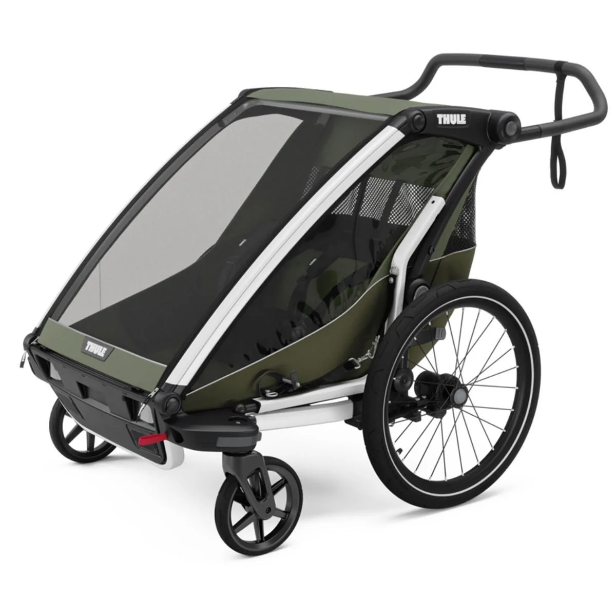 Carucior Thule Chariot Lite double verde 2 locuri - imagine 4