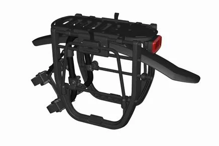 Aparator spate bicicleta Thule TOUR RACK negru - imagine 5