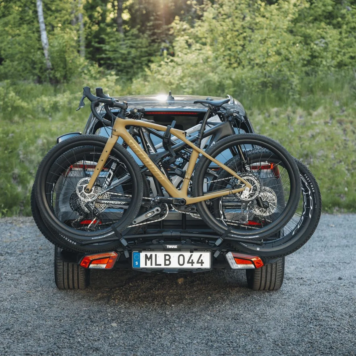 Thule suport bicicleta EasyFold 3 pentru 2 biciclete foldabil negru - imagine 10