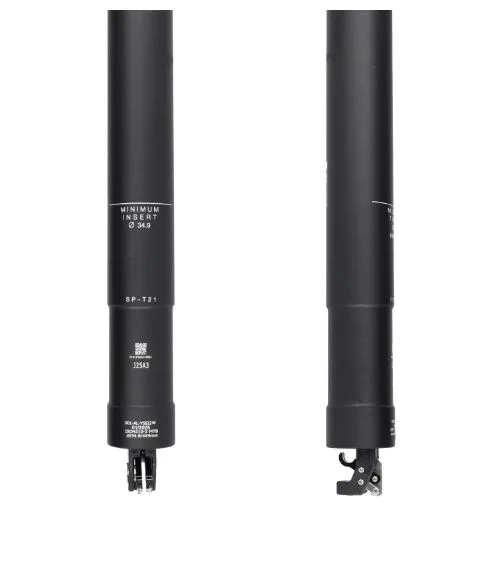 Tija sa telescopica SP-T21 34.9mm 342mm black travel 100mm ICR - imagine 4