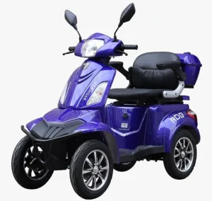 Scuter electric RDB 4T-KLASS, 4 roti, albastru, 1000W fara permis