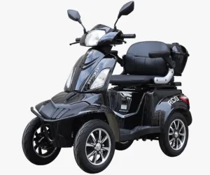 Scuter electric RDB 4T-KLASS, 4 roti, negru, 1000W fara permis
