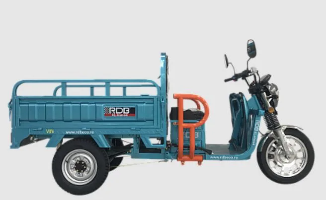 Triciclu electric RDB XL-KLASS4 hidraulic, albastru, 4000W fara permis - imagine 2
