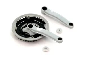Angrenaj 170mm MTB 42/34/24 otel negru/gri