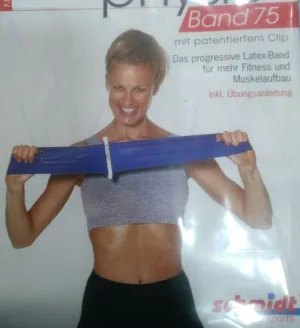 Banda fizio elastica fitness Spartan verde