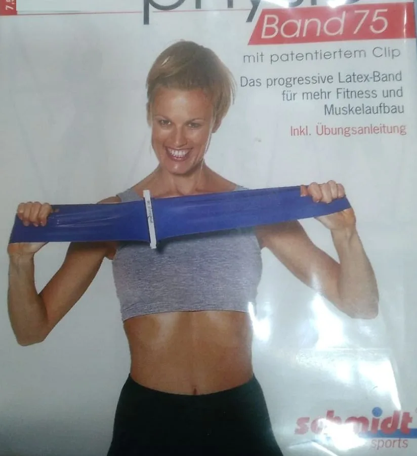 Banda fizio elastica fitness Spartan rosie