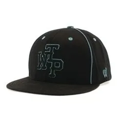 Sapca baseball wtp LAINITIALS turquoise pe negru 2011