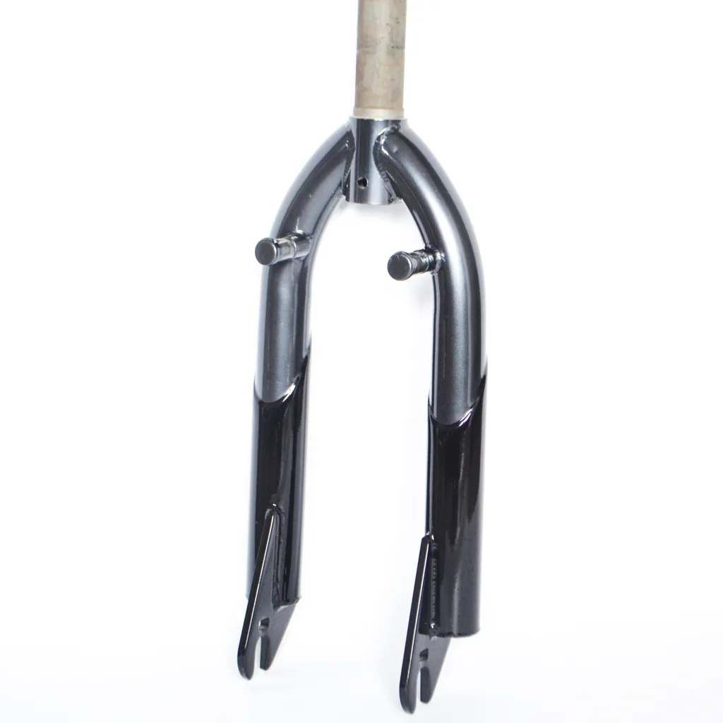 Furca BMX negru-gri full Cro-Mo