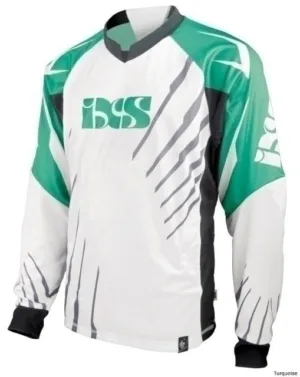 Tricou maneca lunga IXS Shatter DH Elite turquise L