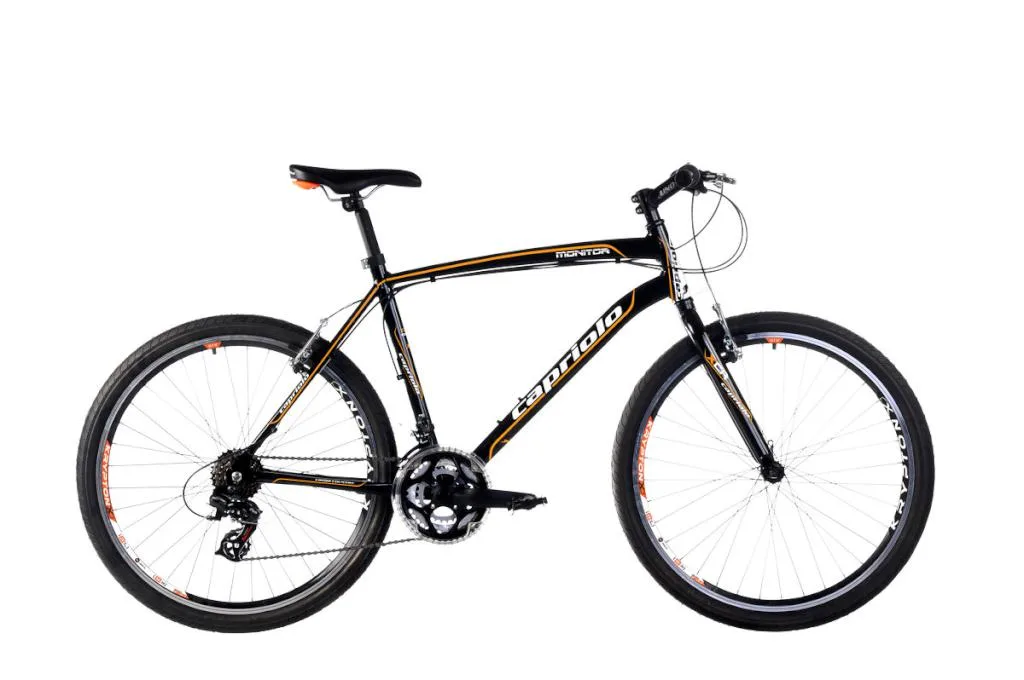 Bicicleta MTB 26 Capriolo Monitor barbati negru portocaliu 18