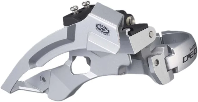 Schimbator Fata 28.6/31.8/34.9 cu adapter Deore FD-M590 TOPOS