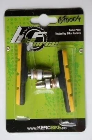 Saboti frana cu filet 12T3G2 - 70 mm negru/galben