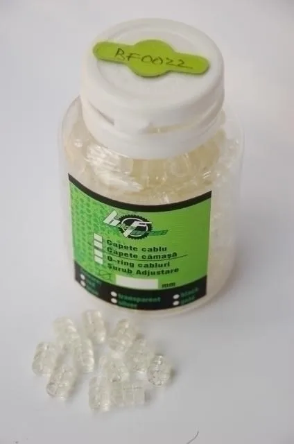 Protectie cablu - pentru cablu de 1 2 mm transparent 200 bucati