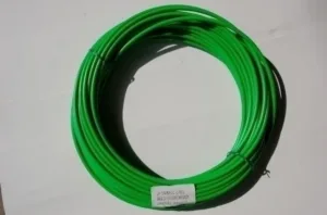 Camasa frana 2P 5 mm x 20 m/rola verde