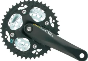 Angrenaj pedalier Shimano FC-M410-L Alivio pentru 8/7 viteze175Octalink 42x32x22T negru
