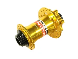 Butuc fata disc Novatec D881SB/A universal4in1 aluminiu 36H yellow 2rulm JP,ax9 transf QR-215F