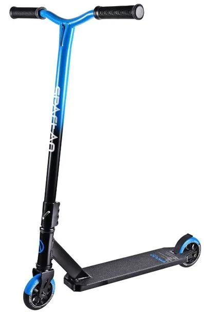 Trotineta Stunt Profi negru albastru Spartan