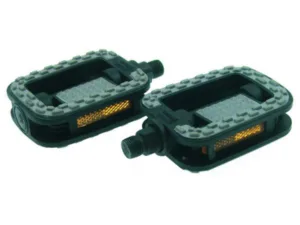 Pedal plastic / cauciuc CITY ax 14 mm cu prisma