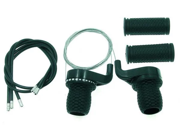 Manete schimbator Power 3/6 viteze Grip-Shift friction
