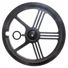 Protectie pedalier 46/48 plastic 92 gr negru