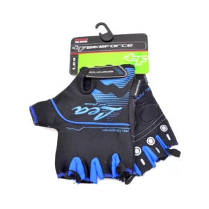 Manusi dama BIKEFORCE Lea negru-albastru XS
