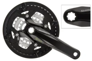 Angrenaj pedalier FC-M430 22/32/44 Octalink 9 viteze 175mm negru
