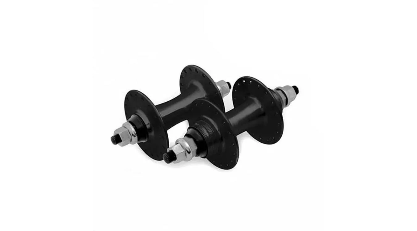 Butuc fata Atom Pista 36H aluminiu negru