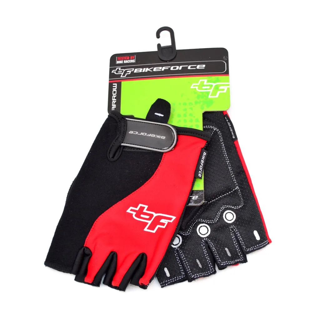 Manusi MTB BIKEFORCE Arrow rosu XL