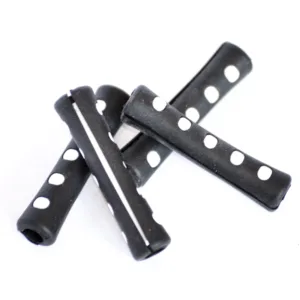 Protectie cablu BikeForce negru-alb 20 bucati/set