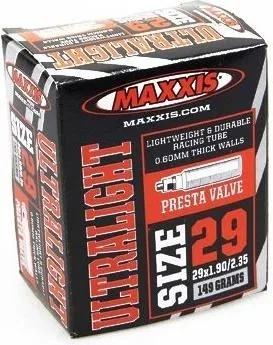 Camera 29X1.90/2.35 FV Maxxis Ultralight 0.9mm Presta