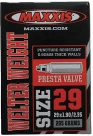 Camera 29X1.90/2.35 FV48 Maxxis Welterweight 0.9mm Presta