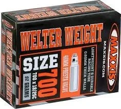 Camera 700X18/25 27X7/8-1 FV48 Maxxis Welterweight 0.9mm Presta