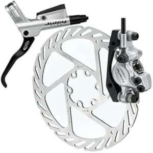 Frana disc hidraulica Juicy 5 fata disc 185 G2 IS argintie