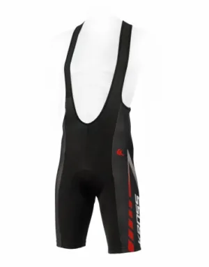 Pantaloni cu bretele Kross Black Edition red size S