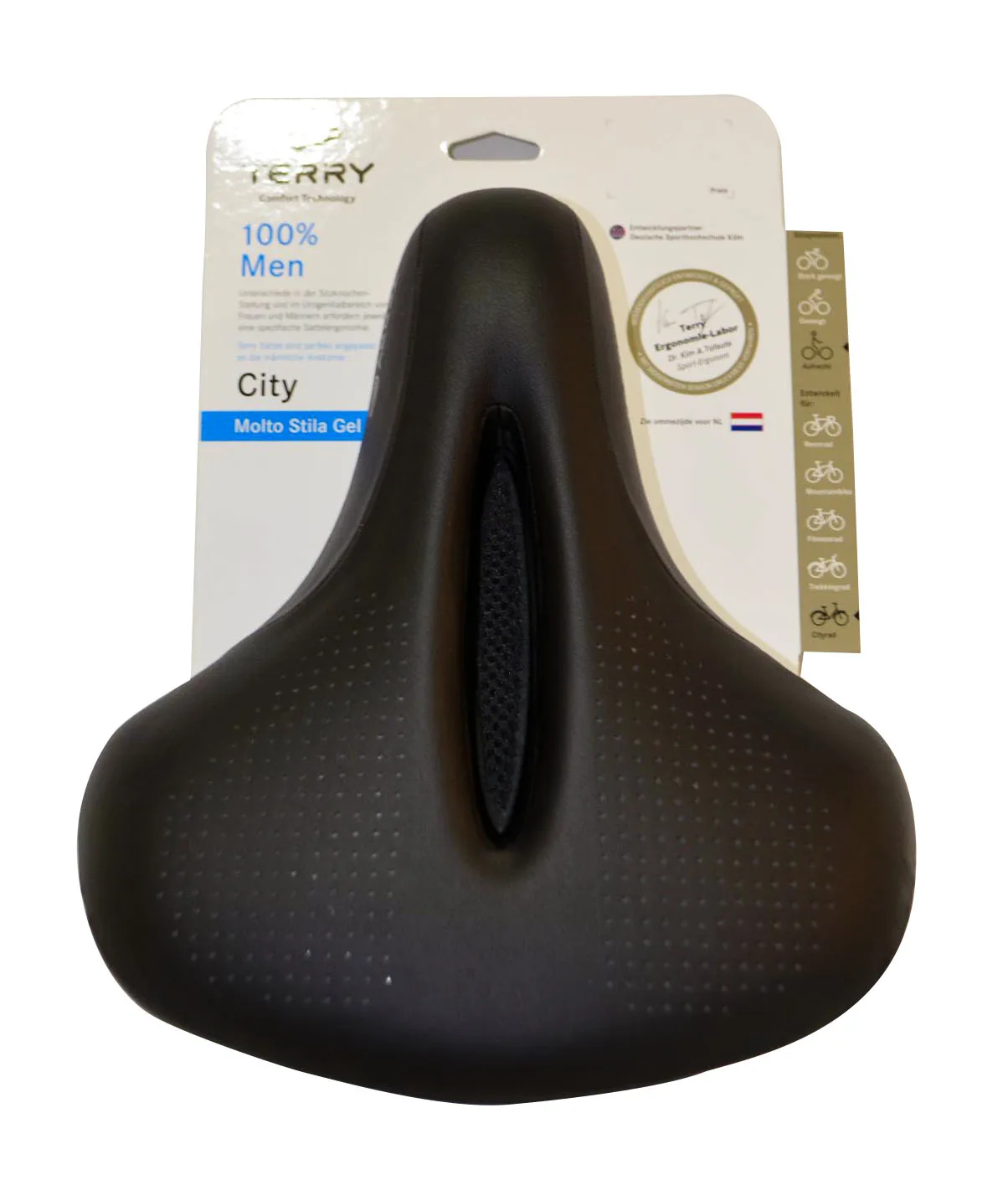 Sa Terry Men Molto Stila Gel Fec black flow