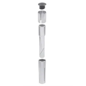 Adaptor pentru pipa A-HEAD aluminiu 22.2/25.4/28.6