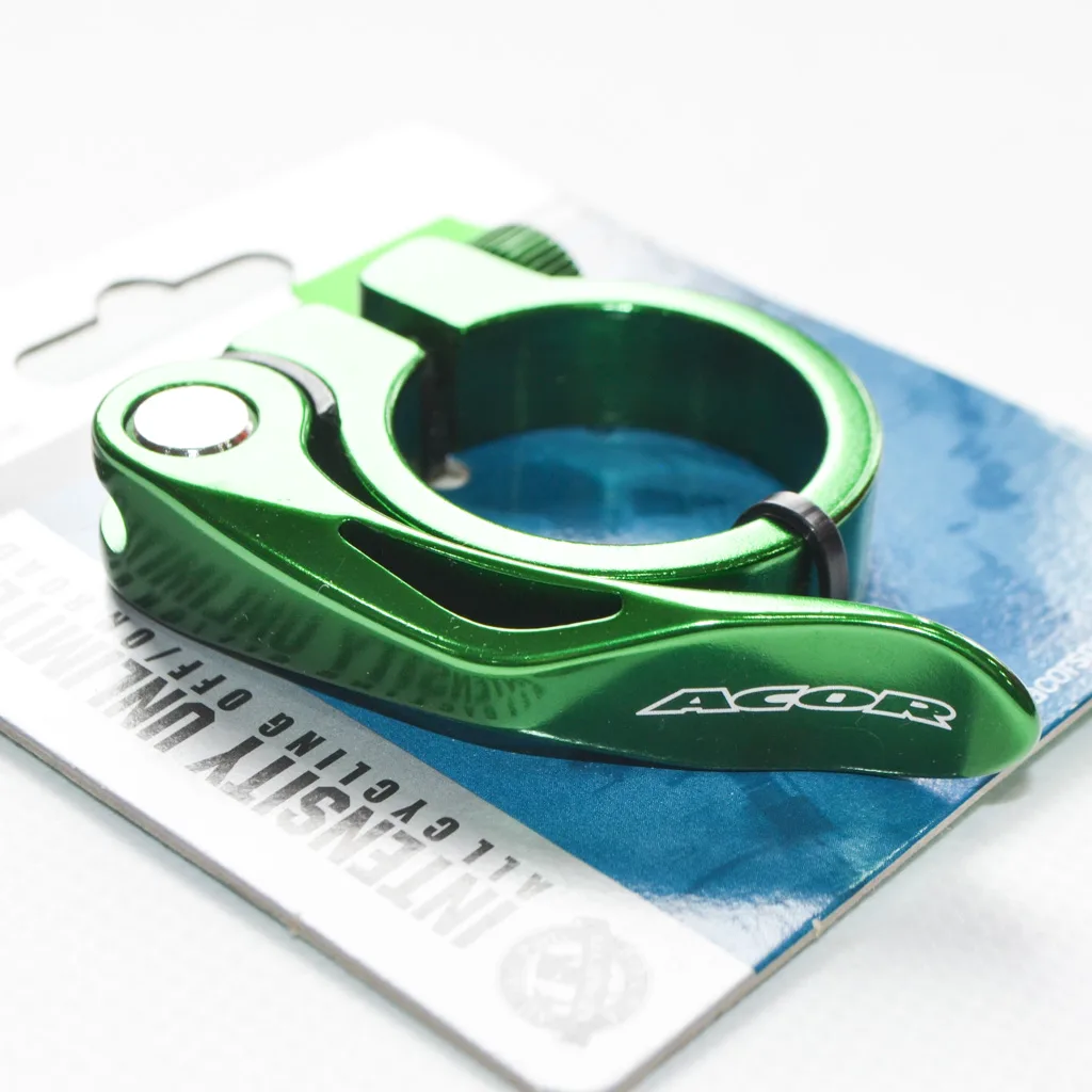 Colier pentru tija de sa AQR21209 34.9mm verde
