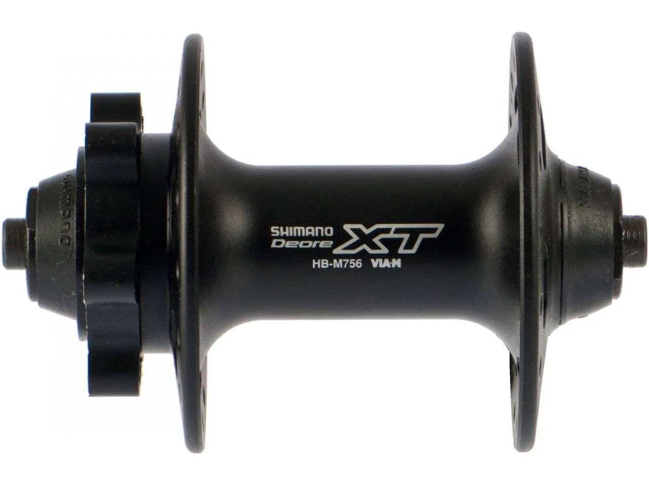 Butuc fata Shimano Deore HB-M756-L 36H QR negru