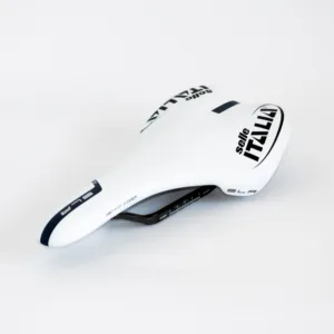 Sa Selle Italia SLR Fibre carbon alb-negru 140gr