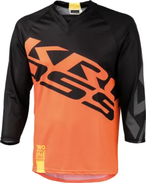 Tricou barbat enduro 3/4 Kross Hyde orange size XL