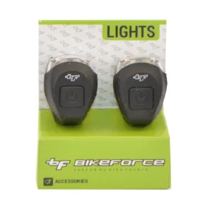 Set semnalizare BikeForce Boomer Twin Black