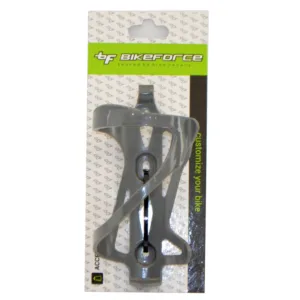 Suport bidon plastic BikeForce gri