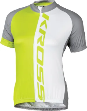 Tricou dama Kross Flow Lady lime size XS