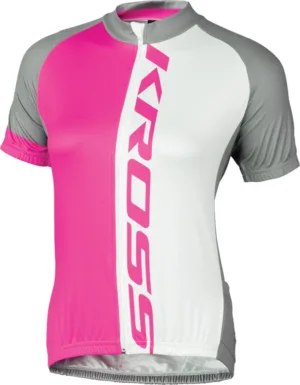 Tricou dama Kross Flow Lady pink size XS