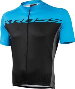 Tricou barbati Kross Flow blue size L