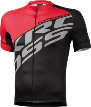 Tricou Kross Rubble black-red size M